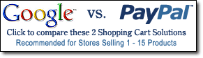 Google Checkout vs Paypal Shopping Cart